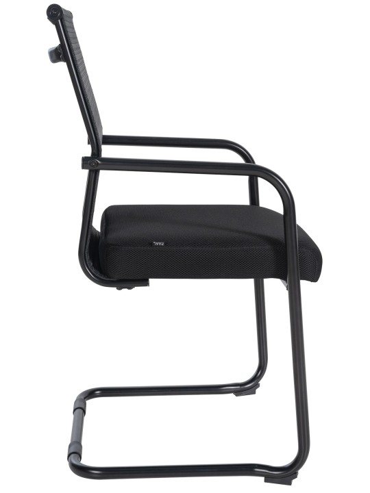 Scaun vizitator Denny, negru