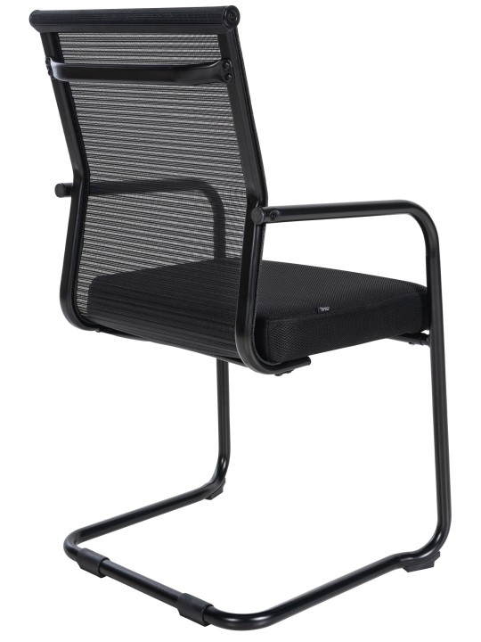 Scaun vizitator Denny, negru