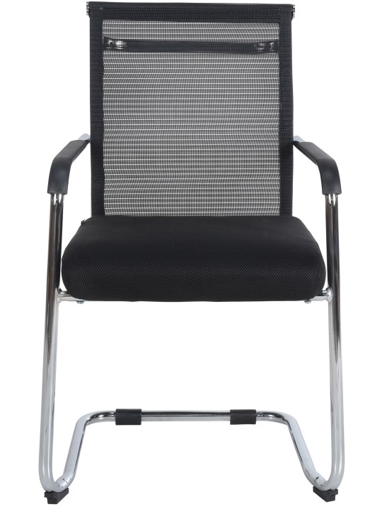 Scaun vizitator Denny, cromat