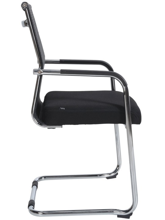 Scaun vizitator Denny, cromat