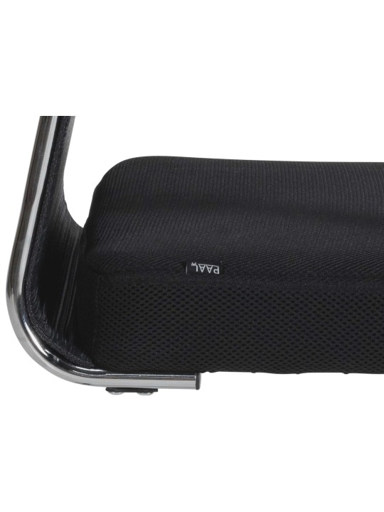 Scaun vizitator Denny, cromat