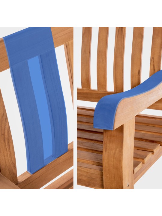 Banca de tec Orlando 150 cm, tec Banca de tec Orlando 150 cm, tec