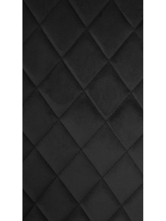 Scaun Telde catifea, negru