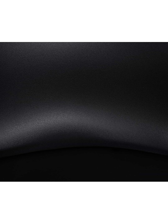 Scaun de bar Almada imitatie piele, negru