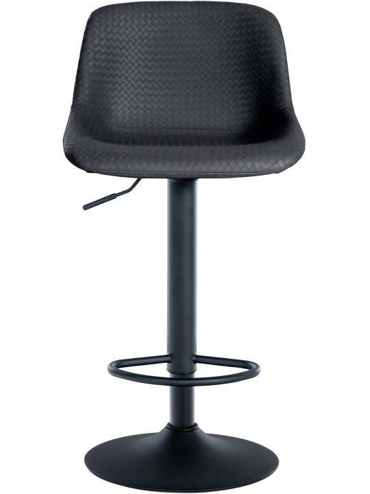Scaun de bar Loft imitatie piele, negru Scaun de bar Loft imitatie piele, negru