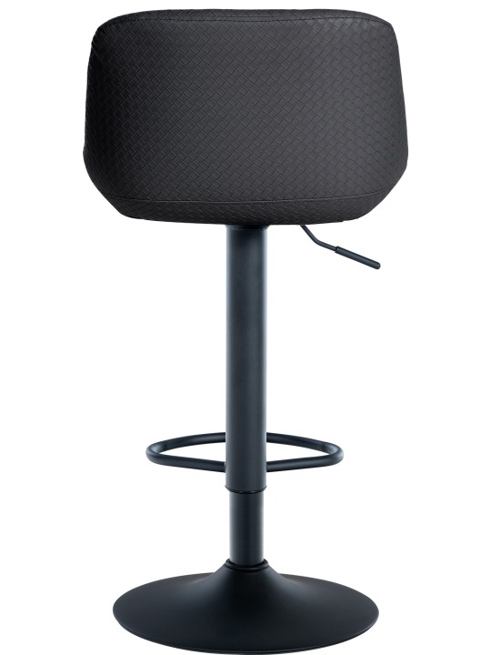 Scaun de bar Loft imitatie piele, negru Scaun de bar Loft imitatie piele, negru