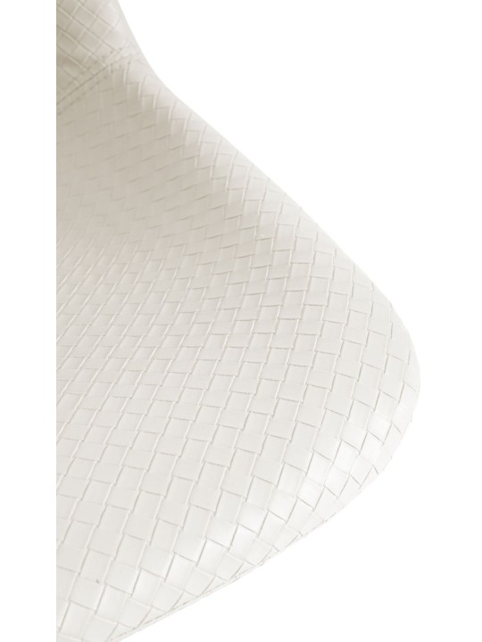 Scaun de bar Loft imitatie piele, crem