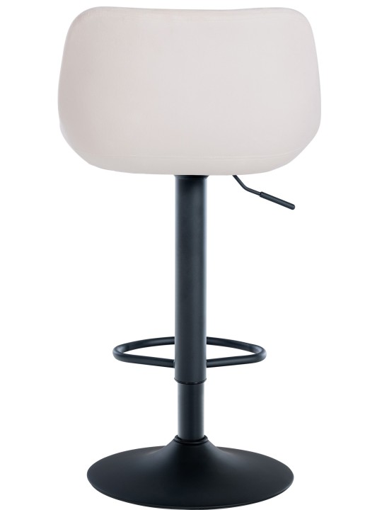 Scaun de bar Loft catifea, crem