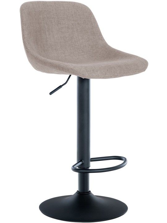 Scaun de bar tesatura mansarda, taupe