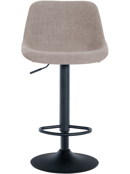 Scaun de bar tesatura mansarda, taupe