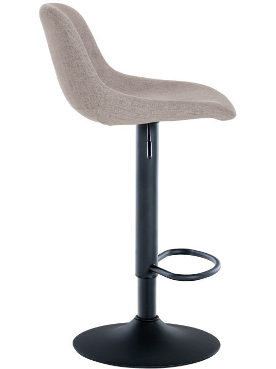 Scaun de bar tesatura mansarda, taupe