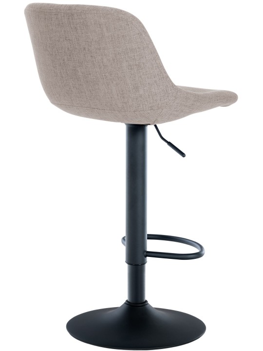 Scaun de bar tesatura mansarda, taupe
