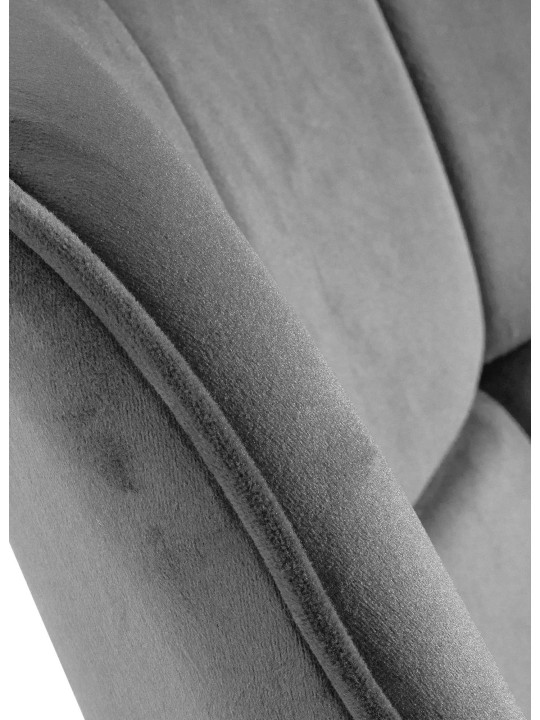 Scaun Westport Velvet, gri