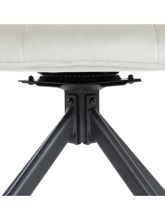 Scaun Westport Velvet, crem Scaun Westport Velvet, crem