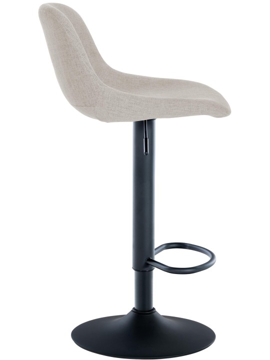 Set 2 scaune de bar tesatura mansarda, crem Set 2 scaune de bar tesatura mansarda, crem