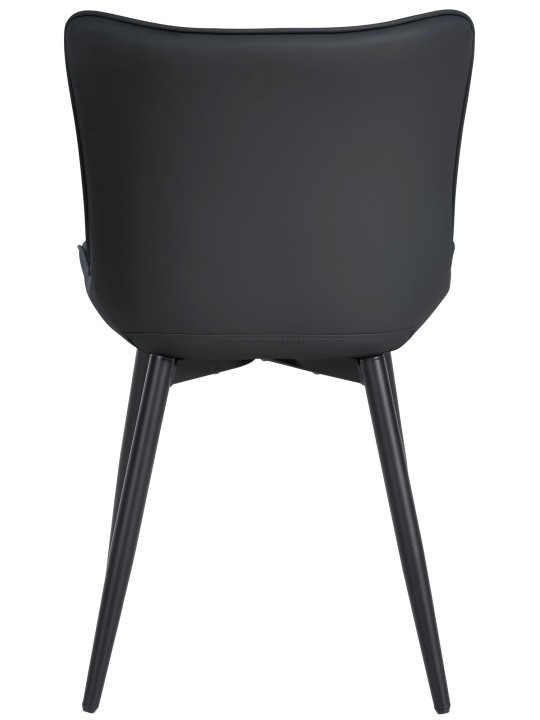 Scaun Largo imitatie de piele, negru