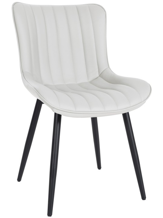 Scaun Largo imitatie de piele, alb