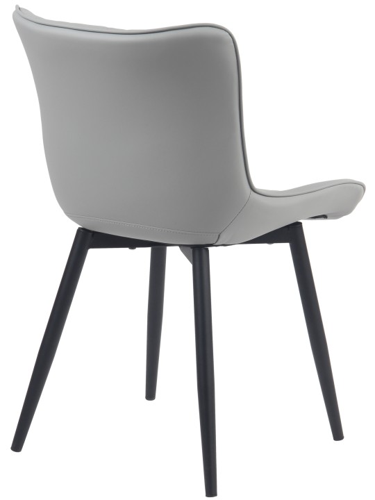 Scaun Brady imitatie piele, gri Scaun Brady imitatie piele, gri