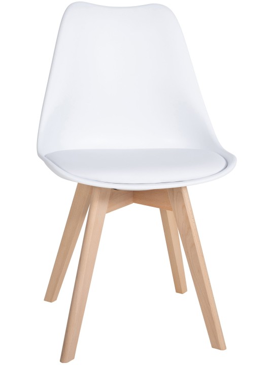 Set de 6 scaune de sufragerie Ramsey, alb Set de 6 scaune de sufragerie Ramsey, alb