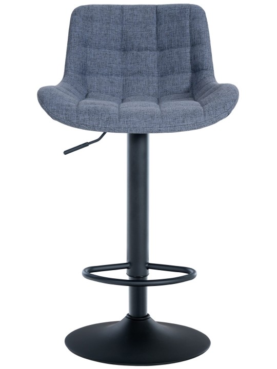 Scaun de bar Tesatura Tover, albastru Scaun de bar Tesatura Tover, albastru