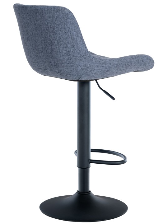 Scaun de bar Tesatura Tover, albastru Scaun de bar Tesatura Tover, albastru