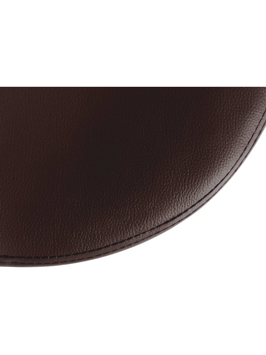 Scaun de bar Ponte imitatie piele, maro