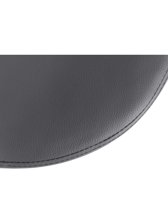 Scaun de bar Ponte imitatie piele, gri