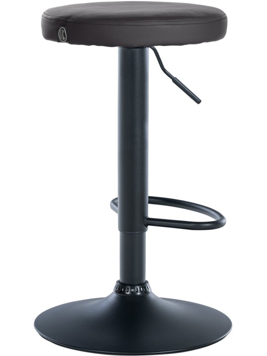 Scaun de bar Ponte imitatie piele, negru Scaun de bar Ponte imitatie piele, negru