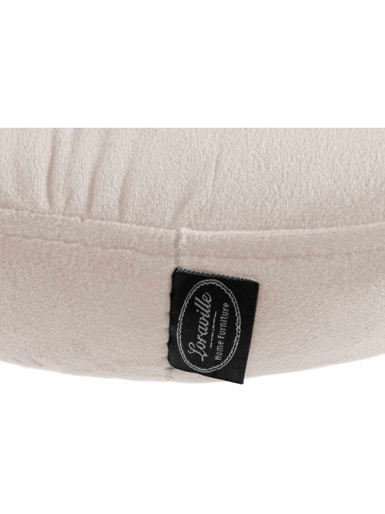 Scaun de bar Ponte catifea, crem