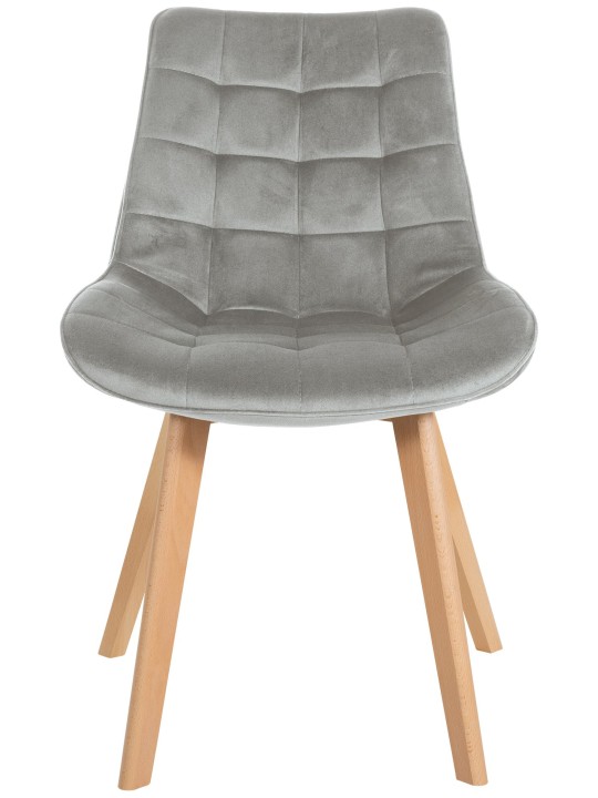 Scaun Brook catifea, gri