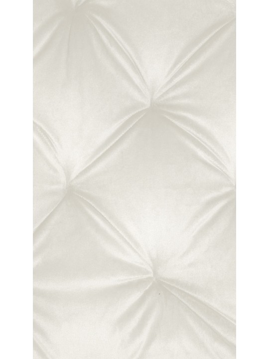 Scaun de sufragerie din catifea Stanley, crem