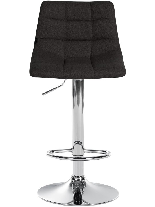 Set 2 taburete de bar tesatura Jerry crom, negru