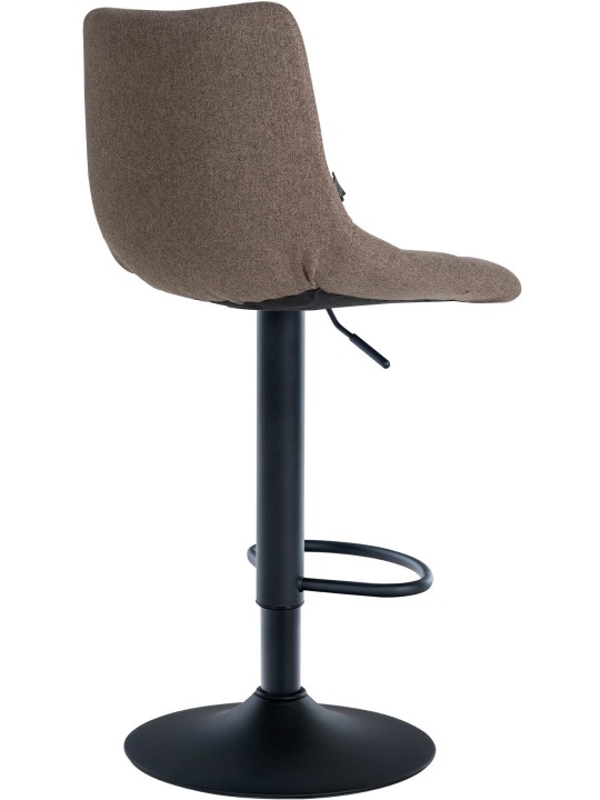 Set 2 taburete de bar tesatura Jerry, taupe