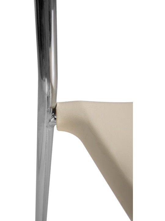 Scaun de bar Genoa, crem