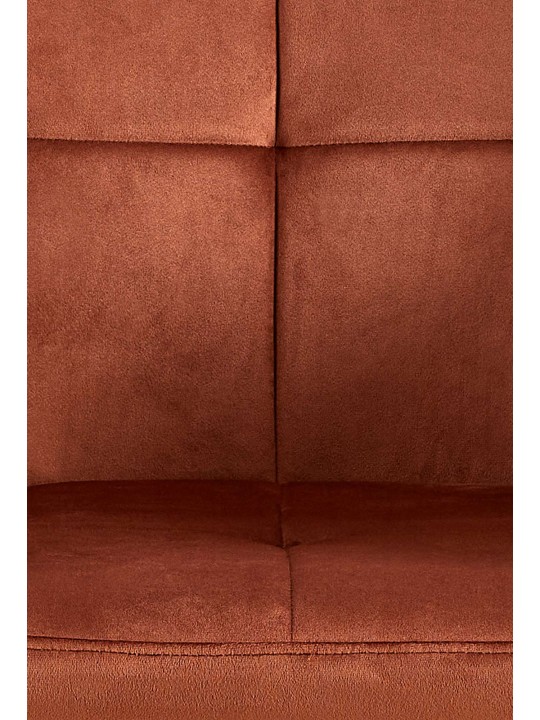 Scaun vizitator catifea Emia, maro