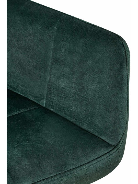Scaun vizitator catifea Emia, verde