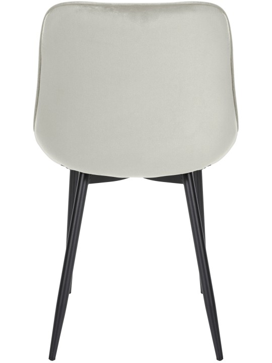 Scaun Springs Velvet, crem