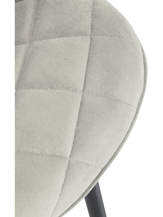 Scaun Springs Velvet, crem