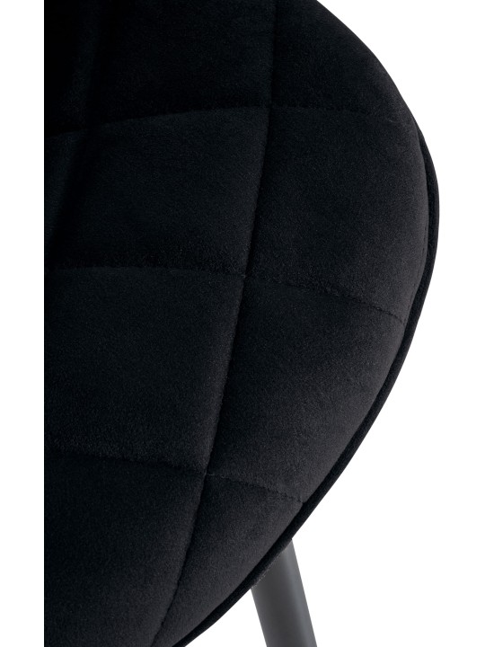 Scaun Springs Velvet, negru Scaun Springs Velvet, negru