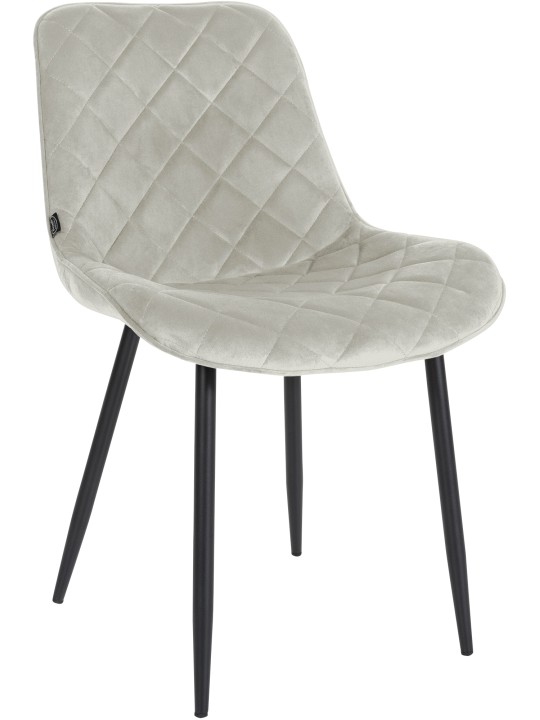 Set 4 Scaune Springs Velvet, crem