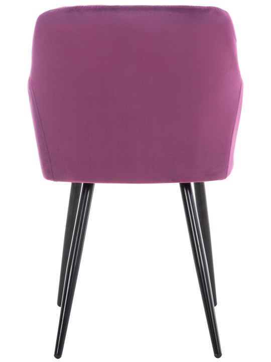 Set 2 scaune de sufragerie catifea Shila, lila Set 2 scaune de sufragerie catifea Shila, lila