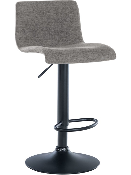 Scaun de bar tesatura Branford, gri deschis Scaun de bar tesatura Branford, gri deschis