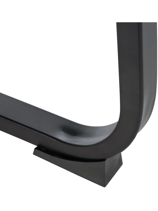 Scaun vizitator XL Anubis, negru/negru