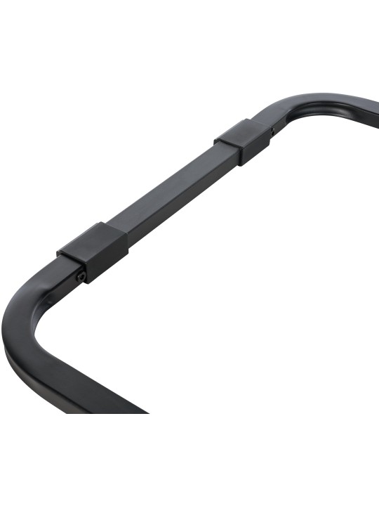 Scaun vizitator XL Anubis, negru/negru