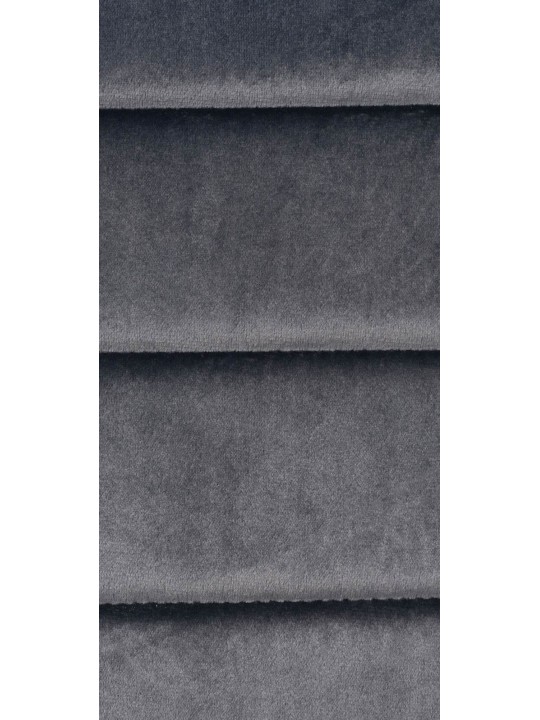 Set 4 scaune din catifea Mayfair, gri