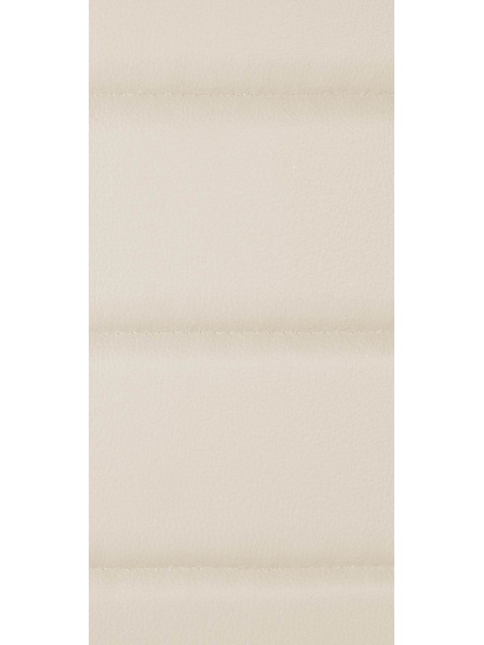 Set de 6 scaune de sufragerie Mayfair imitatie piele, crem