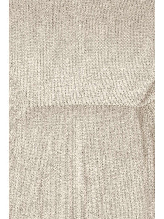 Scaun din țesătură Jules, crem