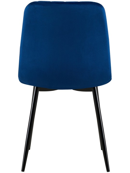 Scaun Dijon catifea, albastru