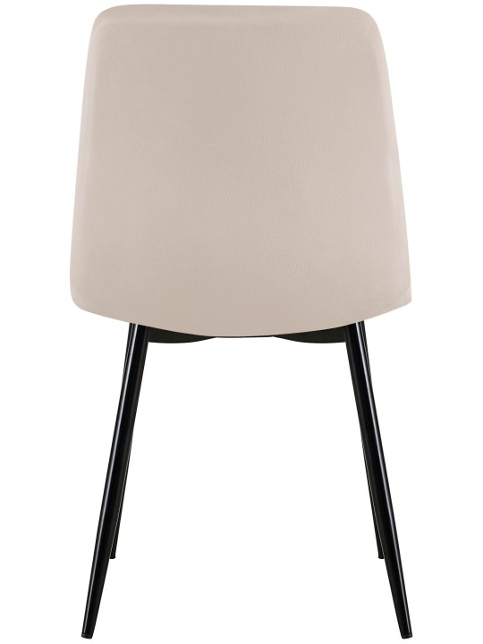 Set 4 scaune Dijon catifea, crem