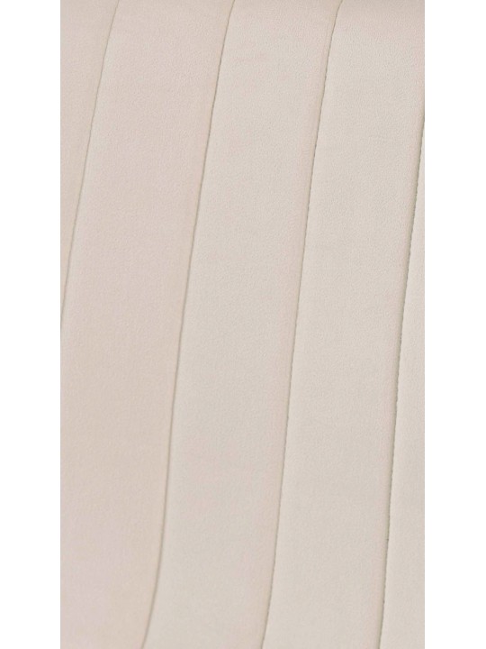 Set 4 scaune Dijon catifea, crem